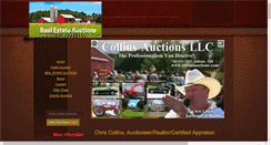 Desktop Screenshot of collinsauctions.com